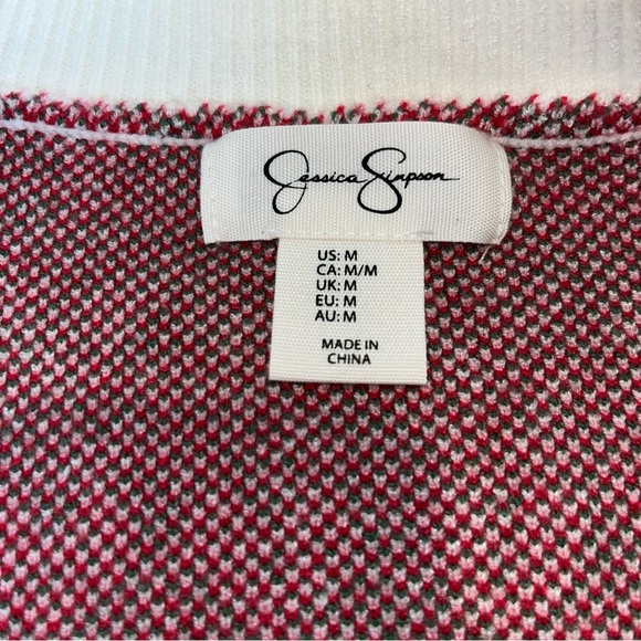 Jessica Simpson Pastel Multicolor Knit Cardigan - Super Soft Office Lagonlook - Picture 7 of 12